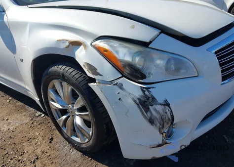 2014 Infiniti Q70 3.7X из США, поврежденный, VIN JN1BY1AR9EM320358